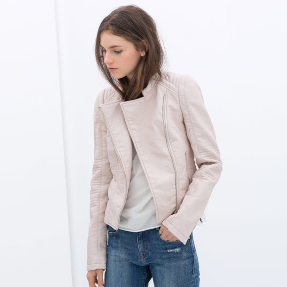 Zara Jackets & Blazers - ZARA LEATHER JEACKET